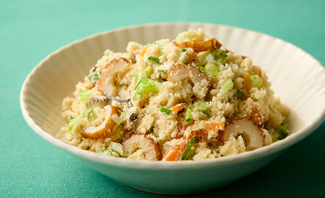 おからの炒り煮の写真