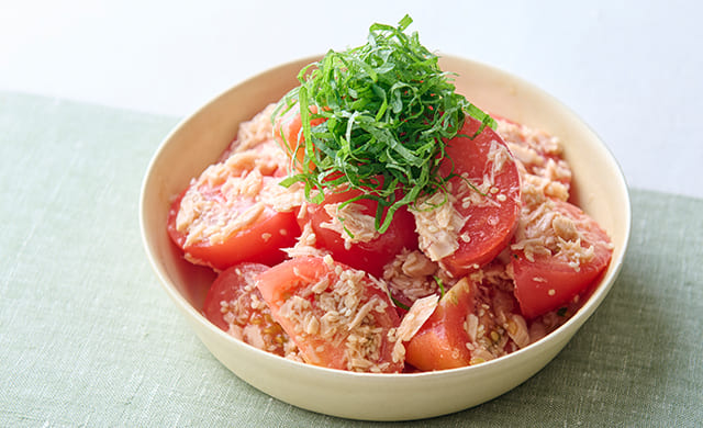 トマトのツナ和えの写真