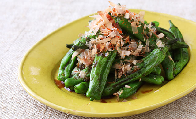 焼きししとうの写真