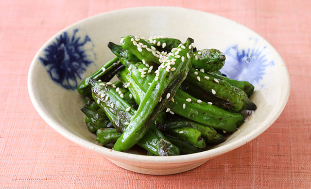 ししとうの甘辛炒めの写真