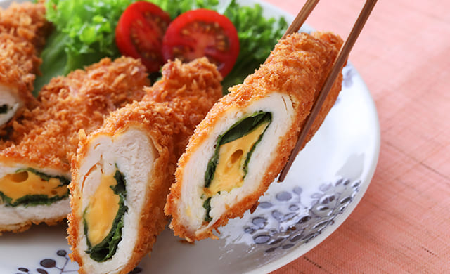 大葉のささみフライの写真