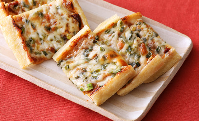 油揚げのチーズ焼きの写真