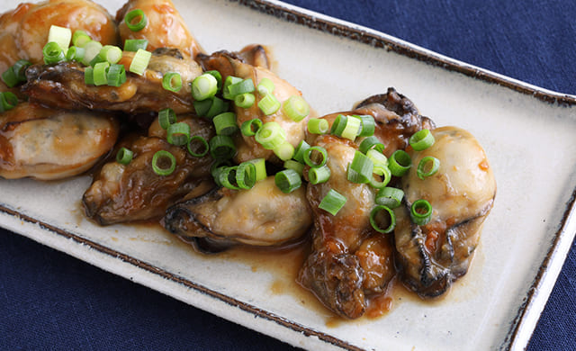 牡蠣の味噌焼きの写真