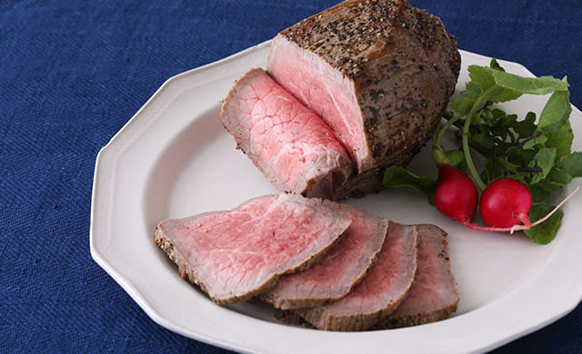 ローストビーフの完成写真