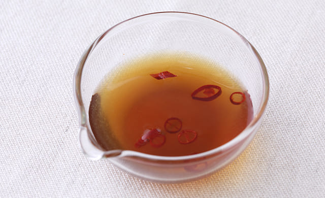 エスニック風タレの完成写真