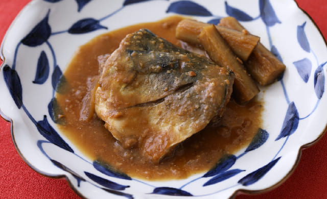 鯖の味噌煮の写真
