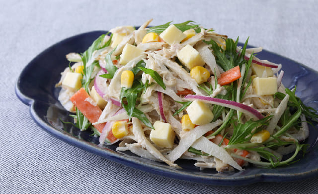 デパ地下風ごぼうサラダの写真