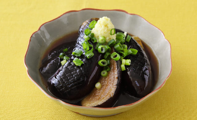 フライパンで作るなすの焼き浸し