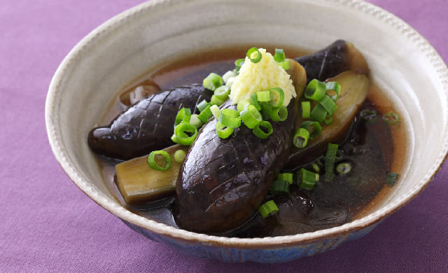 なすの焼き浸しの完成写真