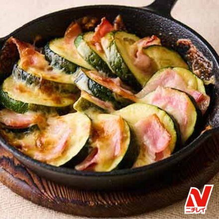 【ズッキーニのチーズ焼きレシピ】トースターでこんがり焼いたら完成！