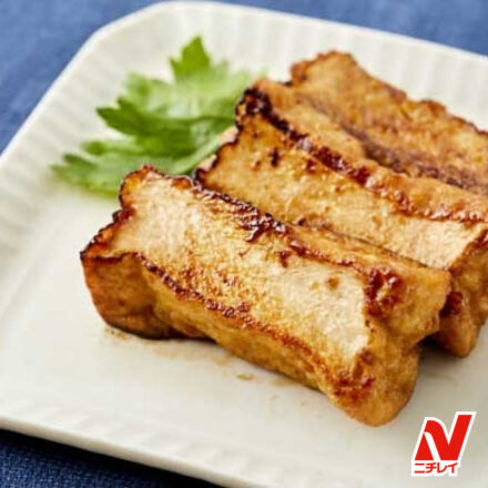 【厚揚げの照り焼き】甘辛い味付けでごはんが進む！