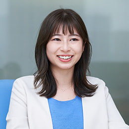 事業推進部 首都圏支社 業務用第二グループ　越智 晴花
