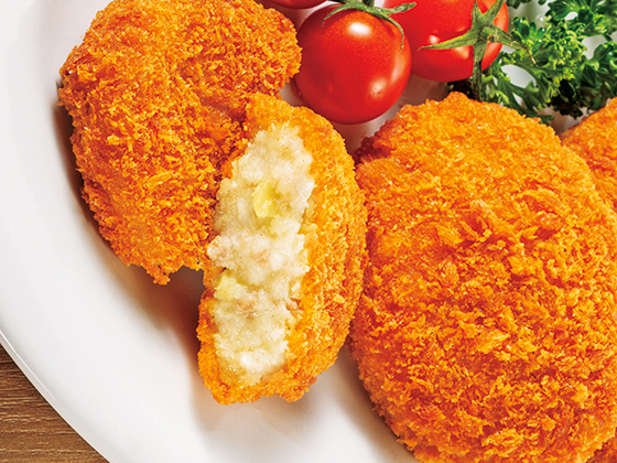 北海道産じゃがいものコロッケ 牛肉入り 冷凍食品 冷凍野菜はニチレイフーズ